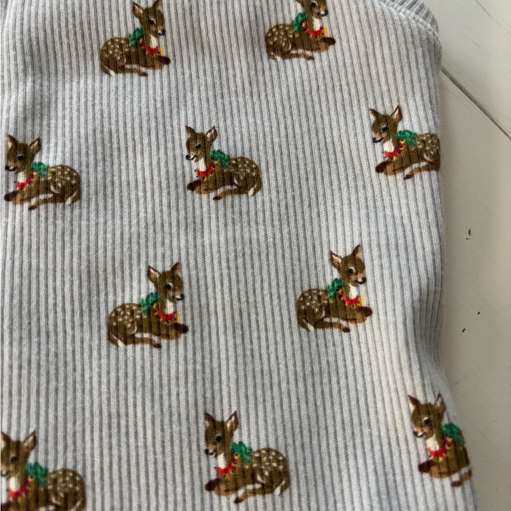 Skims Baby Deer Pajamas Boyfriend shorts and Tank New Without Tags size L - Picture 6 of 9